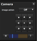 Camera controls example